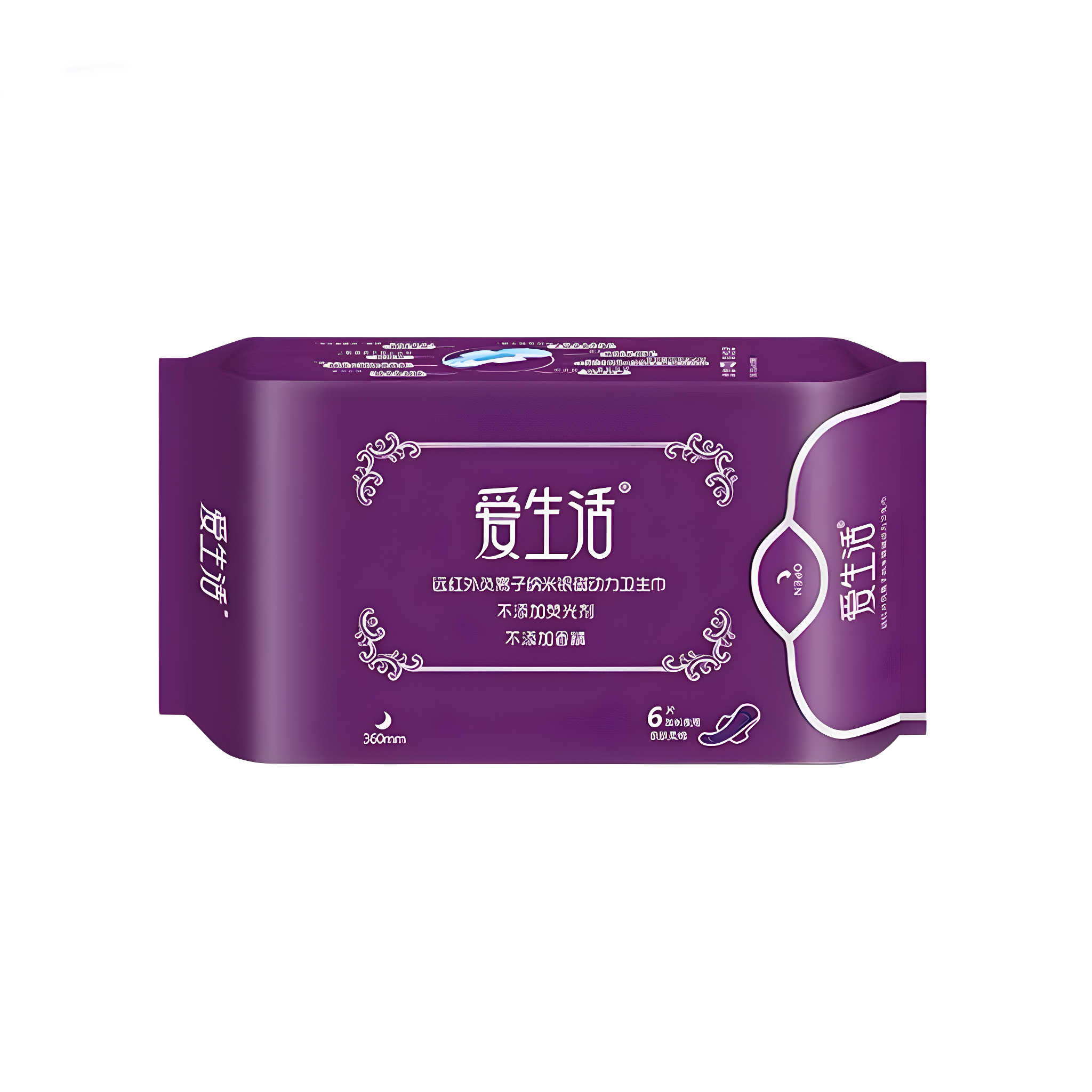 (Кол-во в коробке 100 шт) iLiFE Длинные ночные гигиенические прокладки