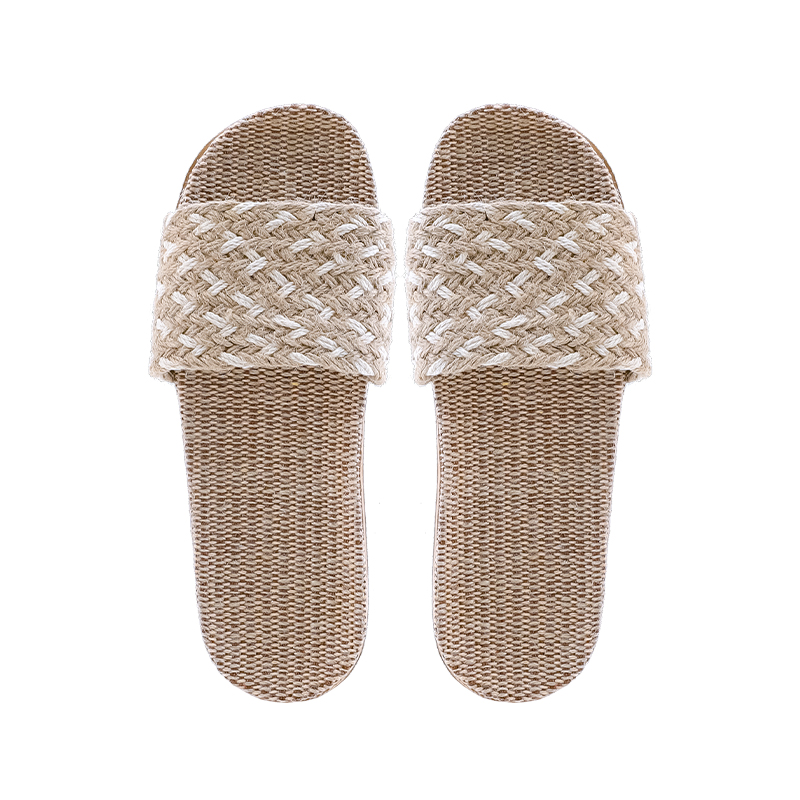 (Кол-во в коробке 100 шт) Kardli slippers（women) - Женские тапочки летние (39-40; *260мм*), (Подошва-Резина / Верх-Текстильные материал)
