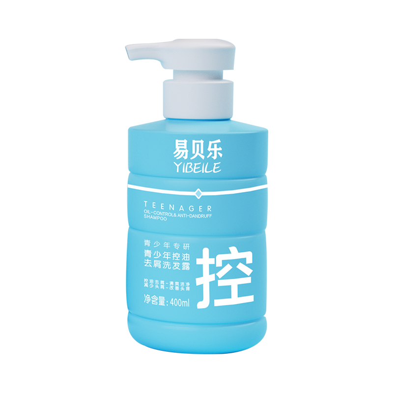 (Кол-во в коробке 20 шт) YIBEILE Подростковый шампунь против перхоти и жирности кожи головы / 400 мл