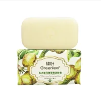 (Кол-во в коробке 48 шт) Greenleaf, 200 г,Очищающее мыло с ароматом вербены Масло ши
